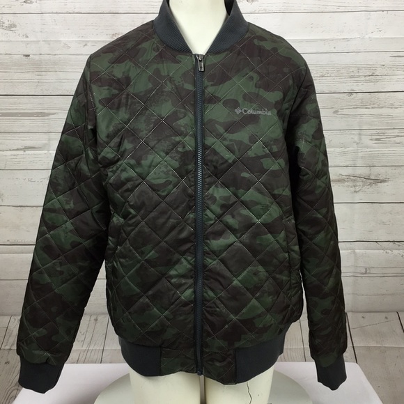 columbia camo coat